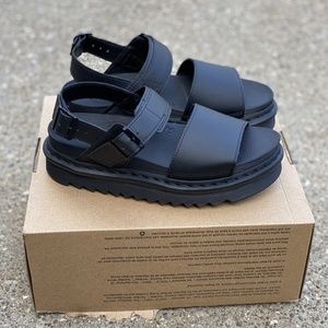 Dr. Martens Voss Sandals Black Women's Size 8